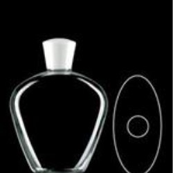 400 ml PETG Reverse Tapered, Oval, 24-415, ,