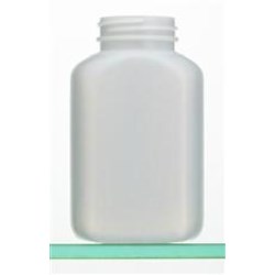 8 oz HDPE Packer, Oblong, 43-400,