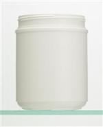 60 oz HDPE Jar, Round, 120, ,
