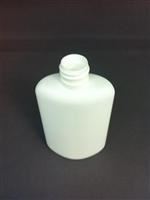 2 oz HDPE Straight Sided, Oval, 18-410Special, Flat