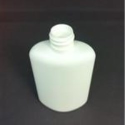 2 oz HDPE Straight Sided, Oval, 18-410Special, Flat