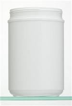 76 oz HDPE Jar, Round, 120Triple Lead Short, Straight Sided ,