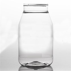 32 oz PET Jar, Round, 70-400, ,