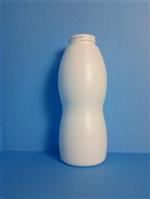 8 oz HDPE Pinch, Round, 33-400, Pinched Waist