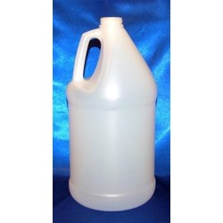 1 gal HDPE Handleware, Round, 38-400Special H, Label Indent ,
