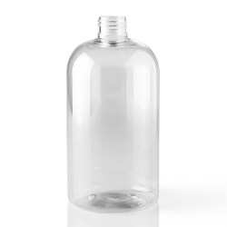 16 oz PET Boston Round, Round, 24-410, Squat