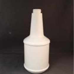 24 oz HDPE Long Neck, Round, 28-400Special, Label Indent ,