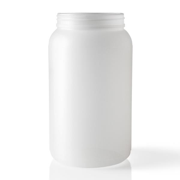 2000 cc HDPE Jar, Round, 100-400,
