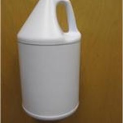 1 gal HDPE Handleware, Round, 38-400, Label Indent
