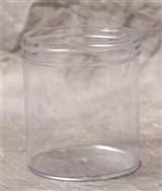 16 oz P/S Jar, Round, 89-400, Regular Wall Straight Sided