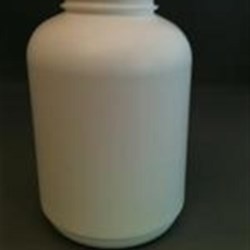 400 cc HDPE Packer, Round, 45Hingeguard, Squat