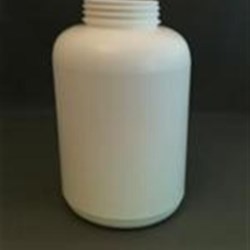 825 cc HDPE Packer, Round, 53Hingeguard, Squat