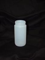 15 oz HDPE Jar, Round, 63-485, Straight Sided