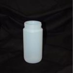 15 oz HDPE Jar, Round, 63-485, Straight Sided