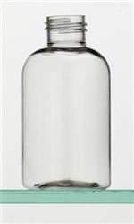 4 oz PET Boston Round, Round, 24-410, Squat