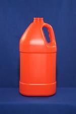 1 gal HDPE Handleware, Round, 38-400, Label Indent ,