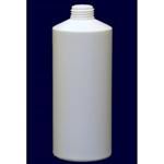 2 oz HDPE Cylinder, Round, 8-400, Flat Shoulder Straight Sided ,
