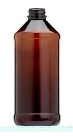 16 oz PET Modern Rd, Round, 28-400, Neck Bead Label Indent