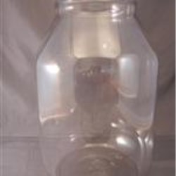 1 gal PET Jar, Round, 100-400, Sloped Shoulder