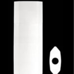 200 ml HDPE Straight Sided Hexagon, 20mm Snap On, ,