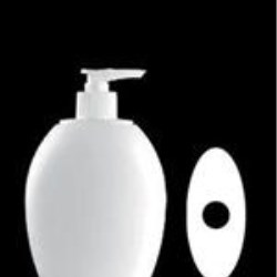 250 ml HDPE Convex Oval, 24mm ,
