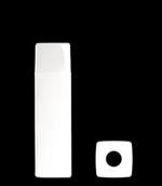 200 ml HDPE Straight Sided Square, 22mm Snap On ,
