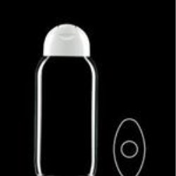 250 ml PVC Straight Sided Oval, 23mm Snap On, ,