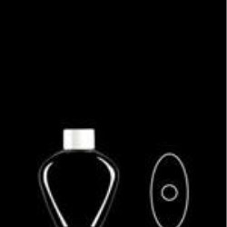100 ml PVC Reverse Tapered Oval, 18-415, ,