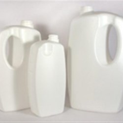 32 oz HDPE Asymmetrical, Oblong, 28-400, Offset Neck