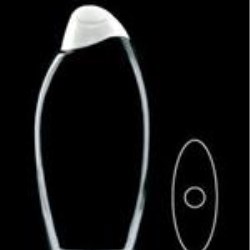 400 ml PVC Asymmetrical Oval, 21mm Snap On, ,