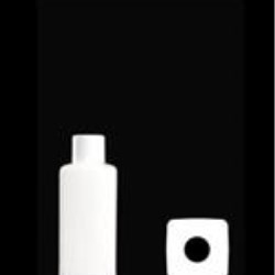 100 ml HDPE Straight Sided Square, 20-415,