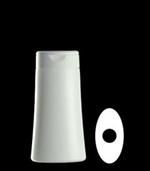 200 ml HDPE Tapered Oval, 23mm Snap On, ,