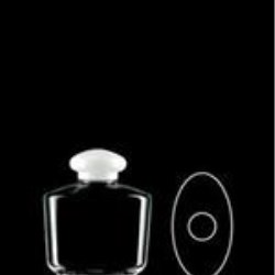 125 ml PVC Reverse Tapered Oval, 24-410, Footed ,
