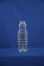 16 oz PET Pinch, Round, 38-400DBJ, Tamper Evident Band Ribbed ,