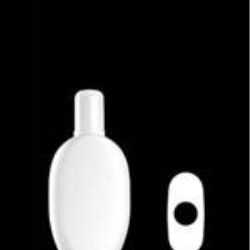 100 ml HDPE Convex Oval, 20-415, ,
