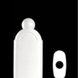 200 ml HDPE Straight Sided Oblong, 24-410, ,
