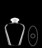 250 ml PVC Reverse Tapered Oval, 24-410, ,