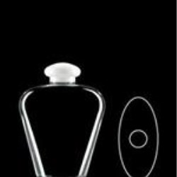 250 ml PVC Reverse Tapered Oval, 24-410, ,