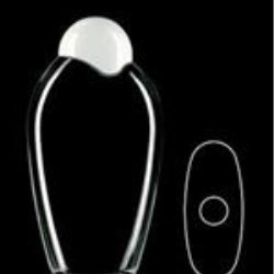 400 ml PVC Asymmetrical Oval, 23mm Snap On, ,
