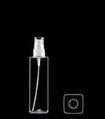 150 ml PET Straight Sided Square, 20-410, Flat Shoulder ,