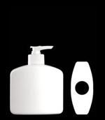 250 ml HDPE Straight Sided Oblong, 28-410, ,
