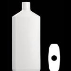 300 ml HDPE Straight Sided Hexagon, 20-415, ,