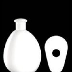 400 ml HDPE Asymmetrical Other, 24mm Snap On, ,
