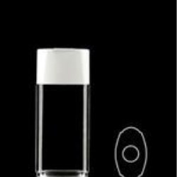 200 ml PETG Straight Sided Oval, 25mm Snap On, ,