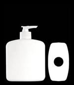 500 ml HDPE Straight Sided Oblong, 28-410, ,