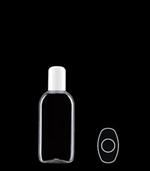 75 ml PET Straight Sided Oval, 20-415, ,