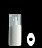 125 ml HDPE Straight Sided Oblong, 20-410, ,