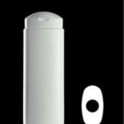 250 ml HDPE Straight Sided Oblong, 21mm Snap On, ,