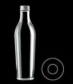 400 ml PVC Long Neck Round, 28mmSpecial, ,