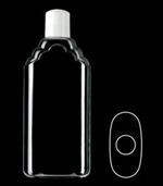 500 ml PVC Straight Sided Oval, 28-27.4, View Stripe